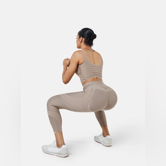 FANKA sculpt and lift shaping leggings brand new FOREST GREEN COLOR SIZE S - Picture 8 of 9